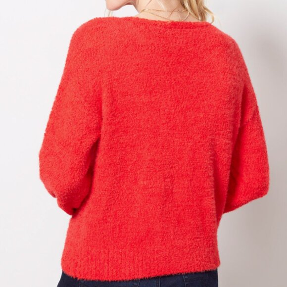 Sanctuary Bliss Cozy V-Neck Pullover Sweater - Picture 4 of 4